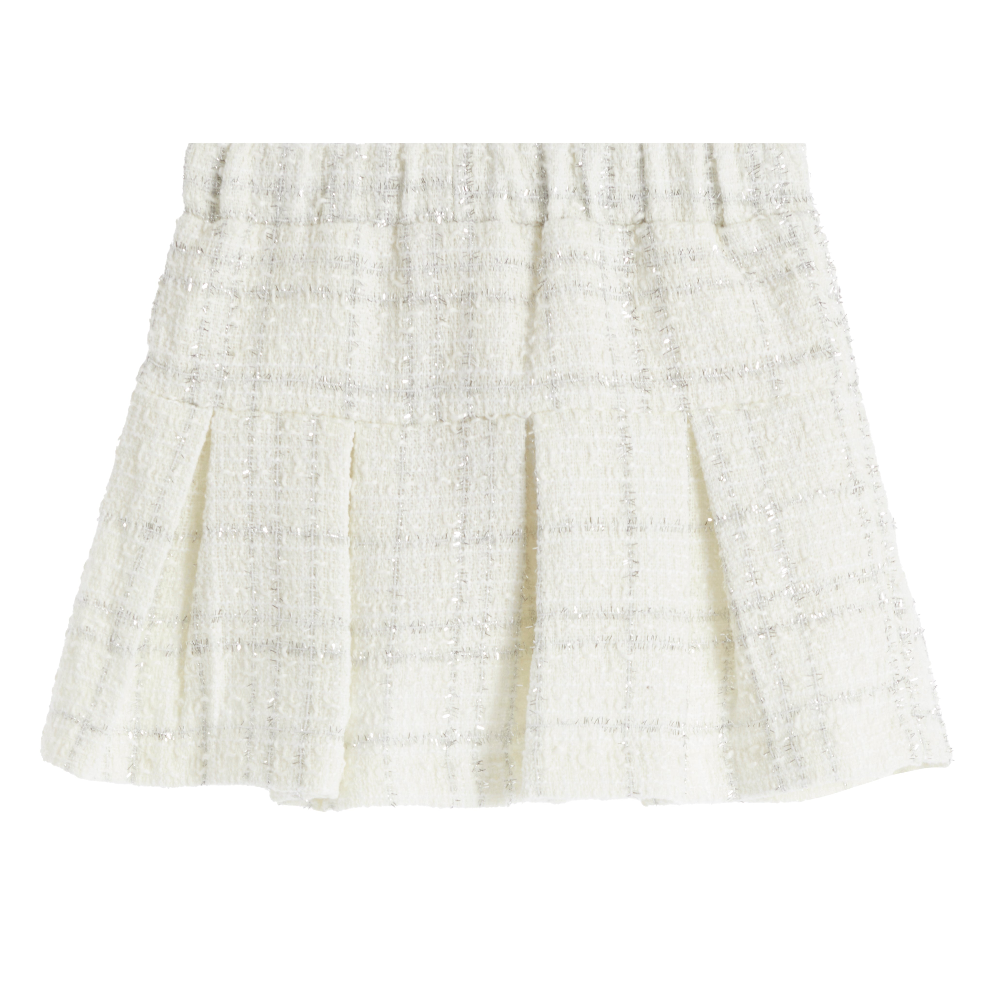 Sparkly Pleated Tweed Skort - Denny's