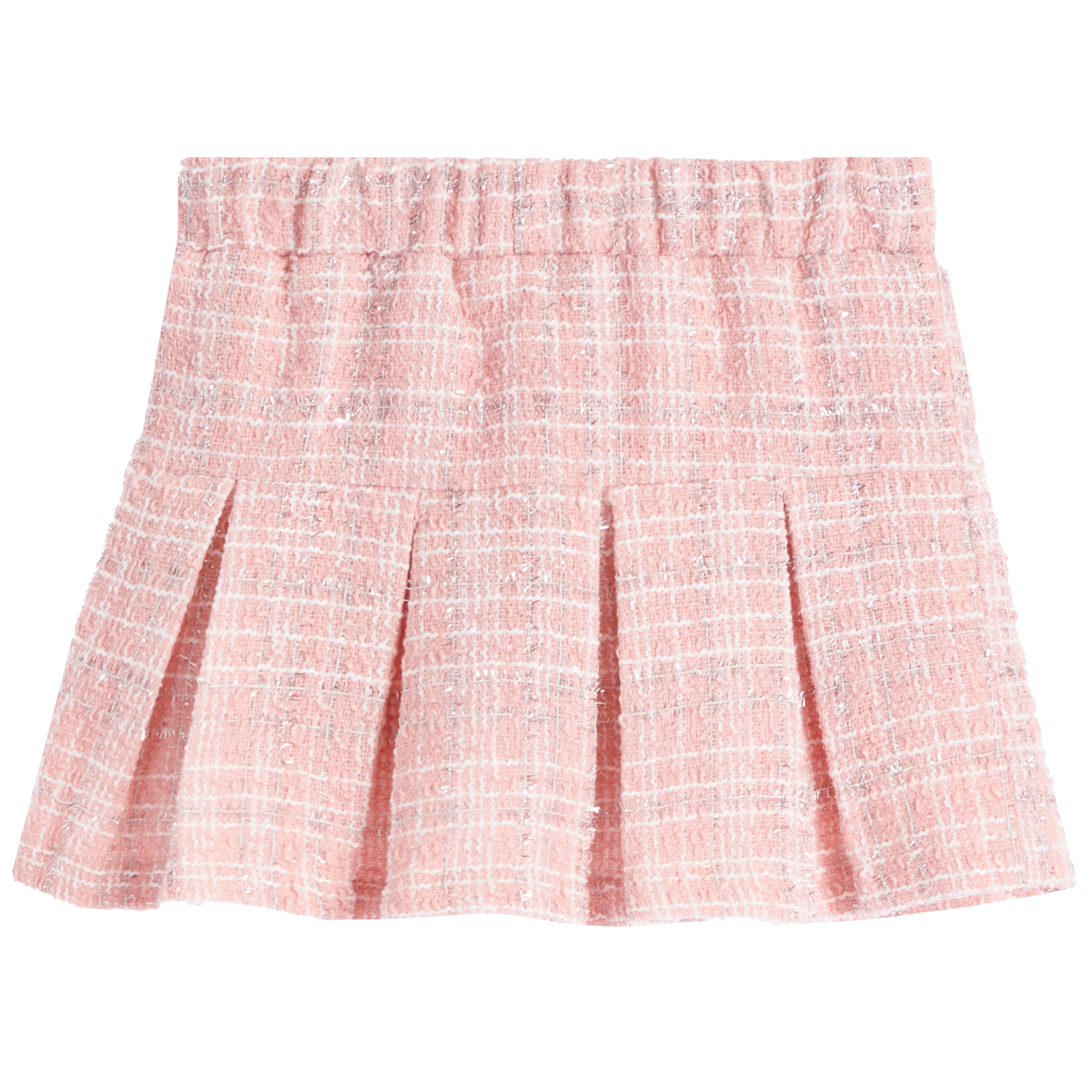 Sparkly Pleated Tweed Skort - Denny's