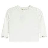 Rhinestone Trim Long Sleeve Shirt - Denny's
