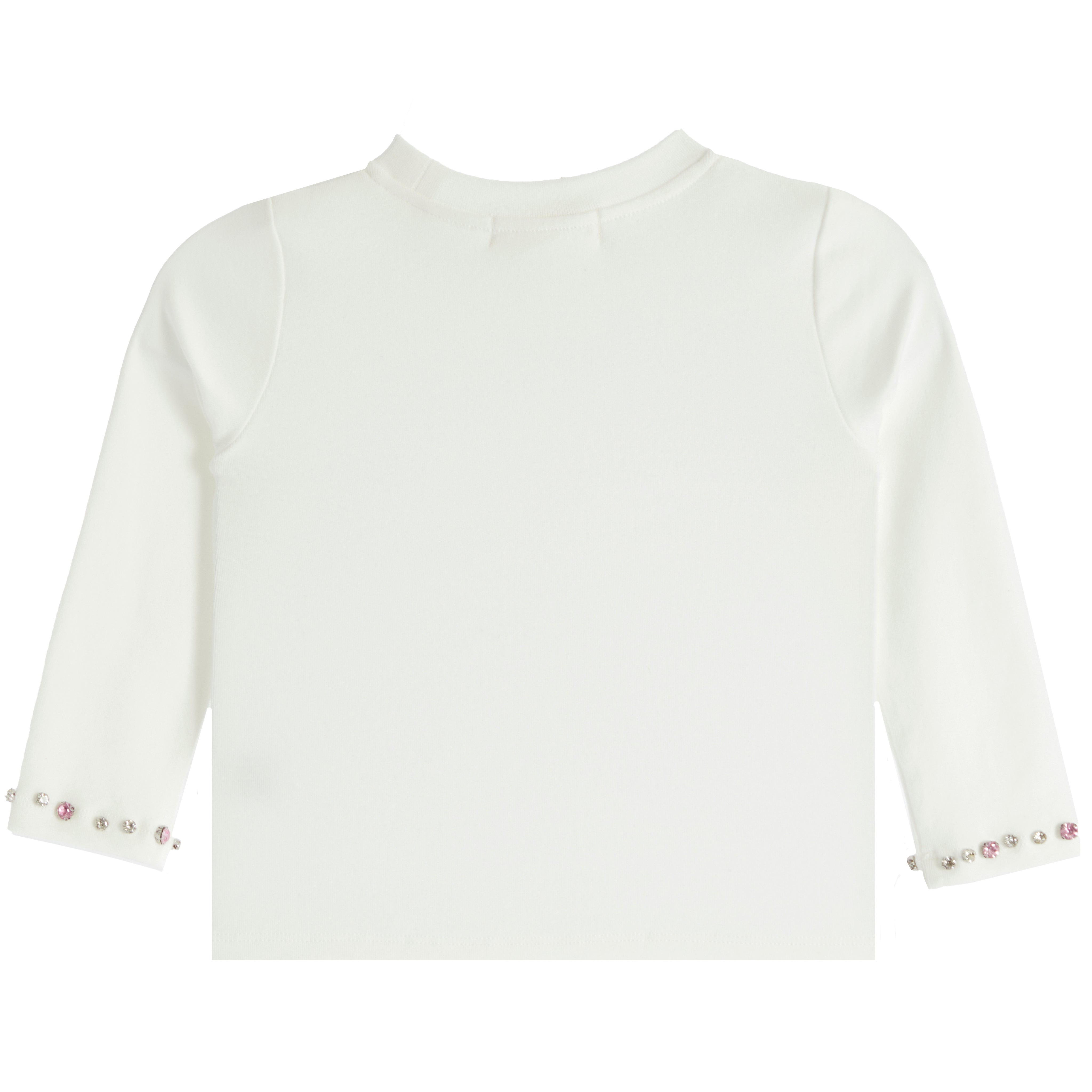 Rhinestone Trim Long Sleeve Shirt - Denny's