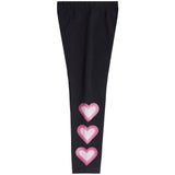Legging With Pink Ombre Hearts - Denny's