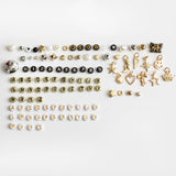 Super Big Mega Lux Metallic Letter Bead DIY Kit