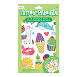 Tattoo Palooza Temporary Tattoo: Cute Doodle World - Denny's
