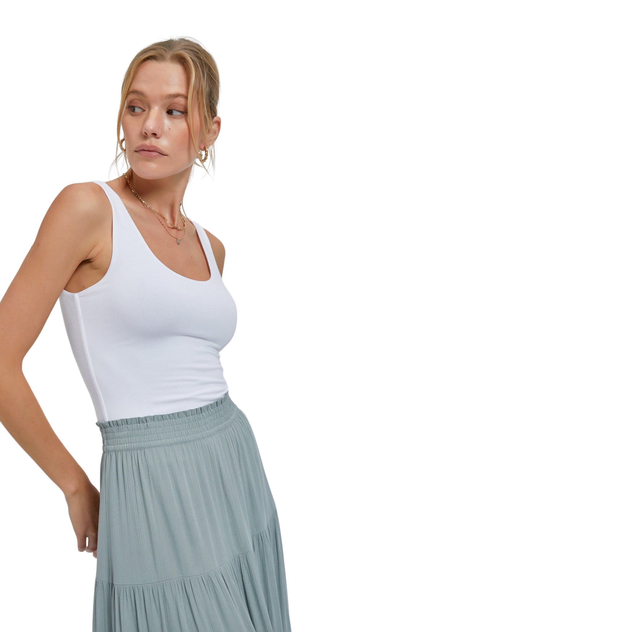Basic Double Lined Tank - Denny's