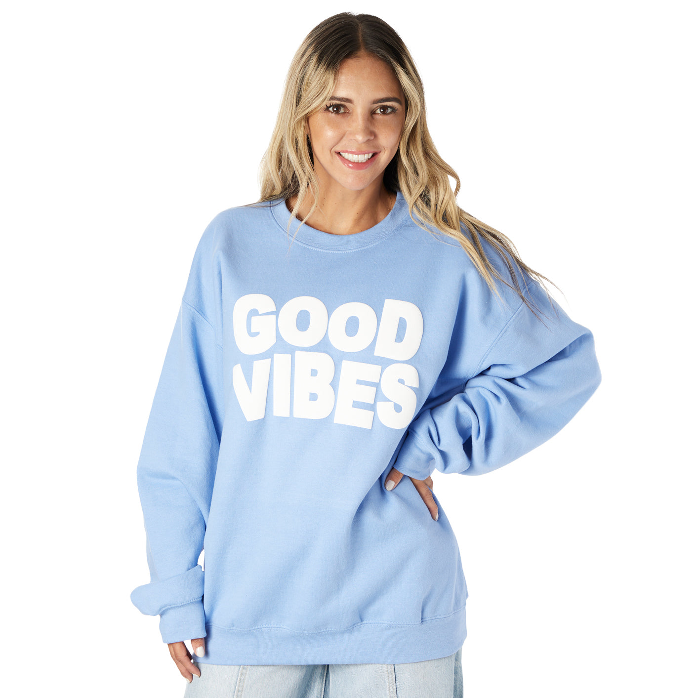 Good VIbes Puff Sweatshirt - Denny's