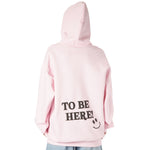 Just Happy To Be Here Puff Hoodie - Denny's