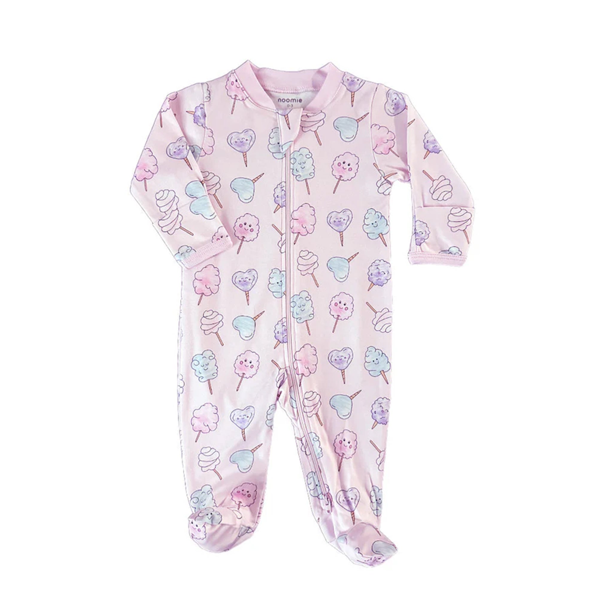 Cotton Candy Footie - Denny's