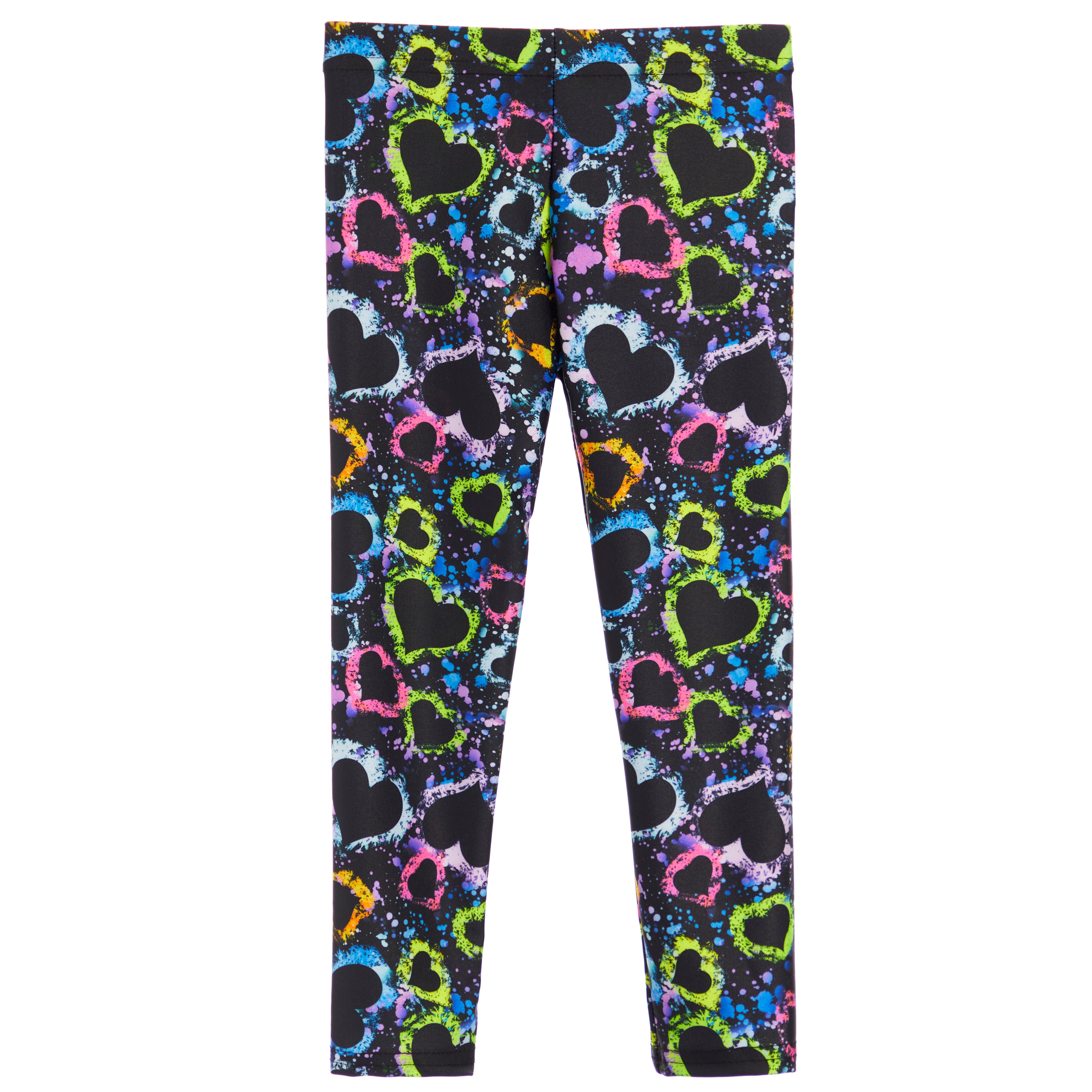Graffiti Splatter Heart Legging - Denny's