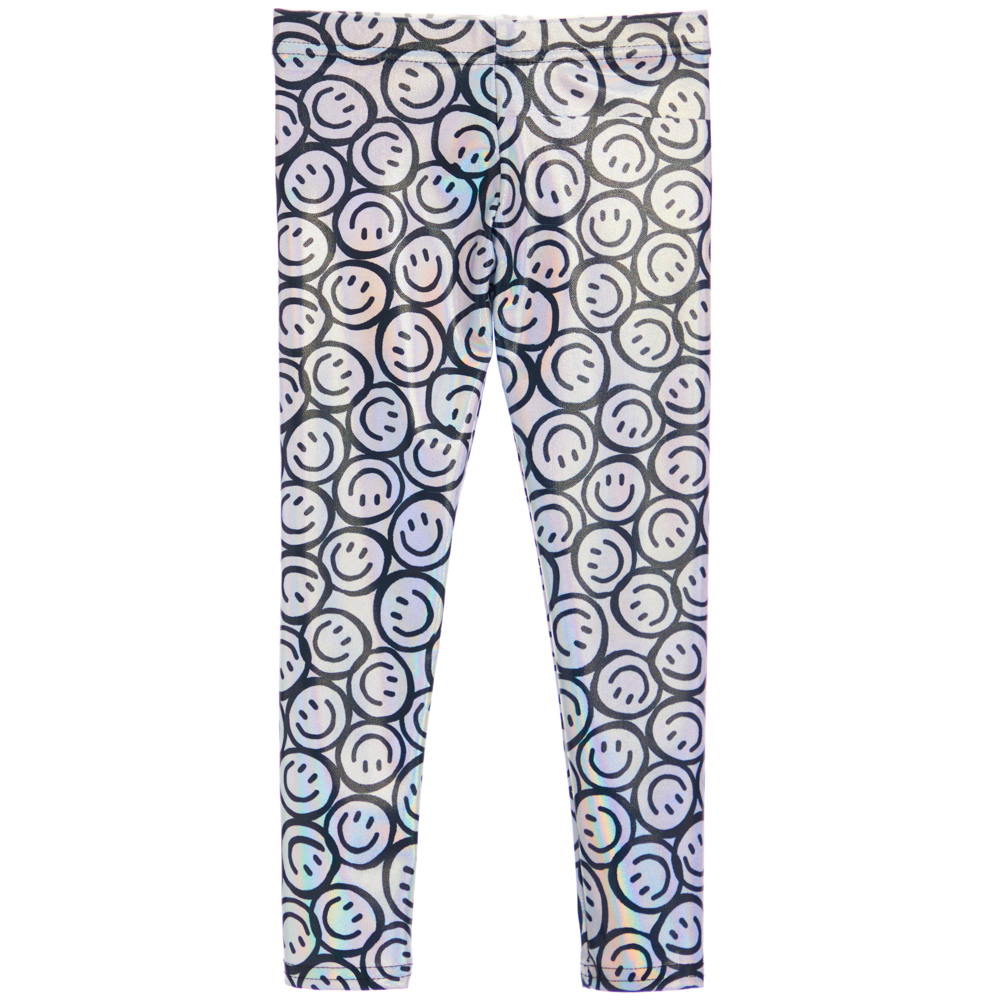 Silver Smiley Legging - Denny's