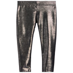 Black & Silver Dot Legging - Denny's
