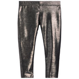 Black & Silver Dot Legging - Denny's
