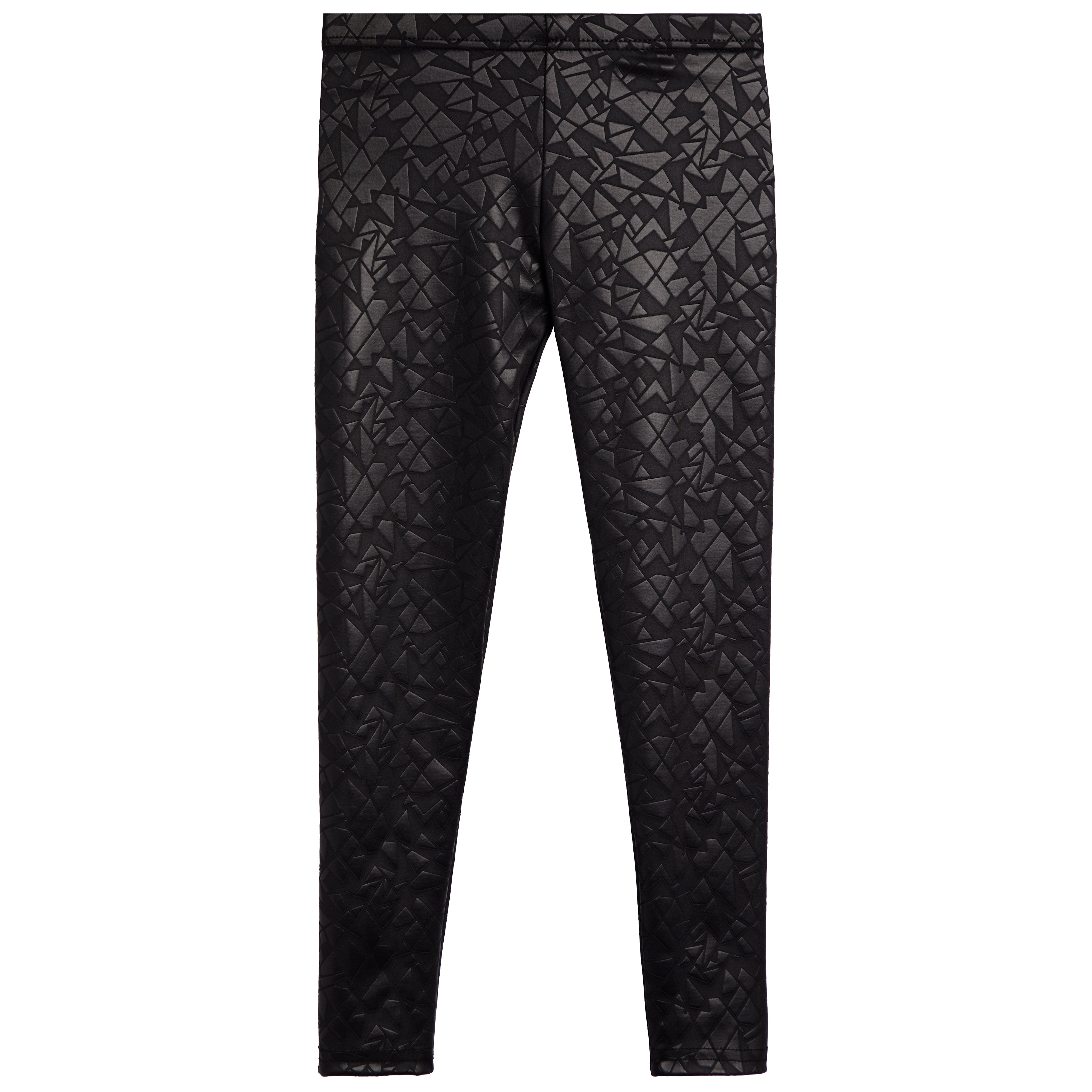 Triangle Pleather Print Legging - Denny's