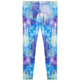 Blue & Purple Swirl Legging - Denny's