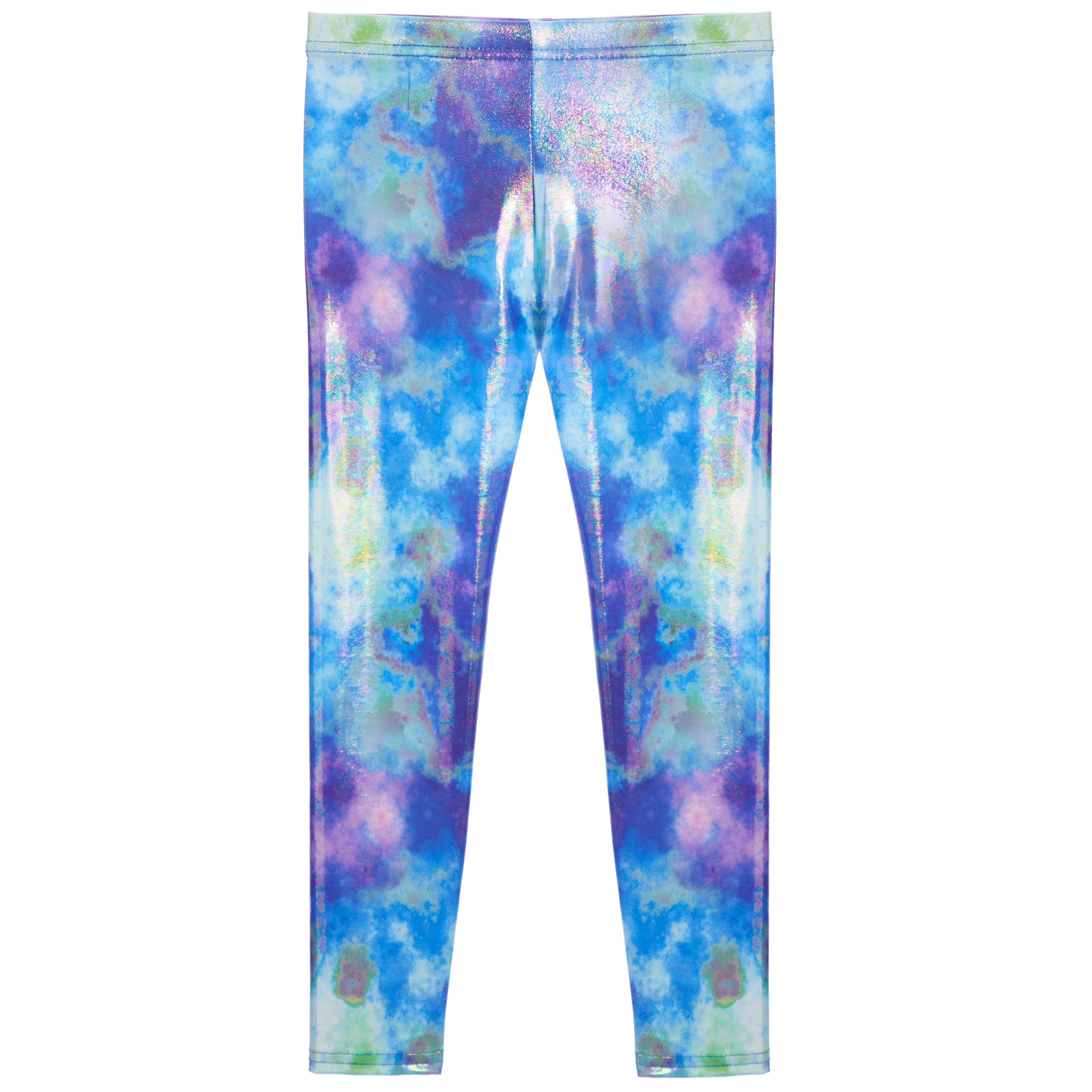 Blue & Purple Swirl Legging - Denny's