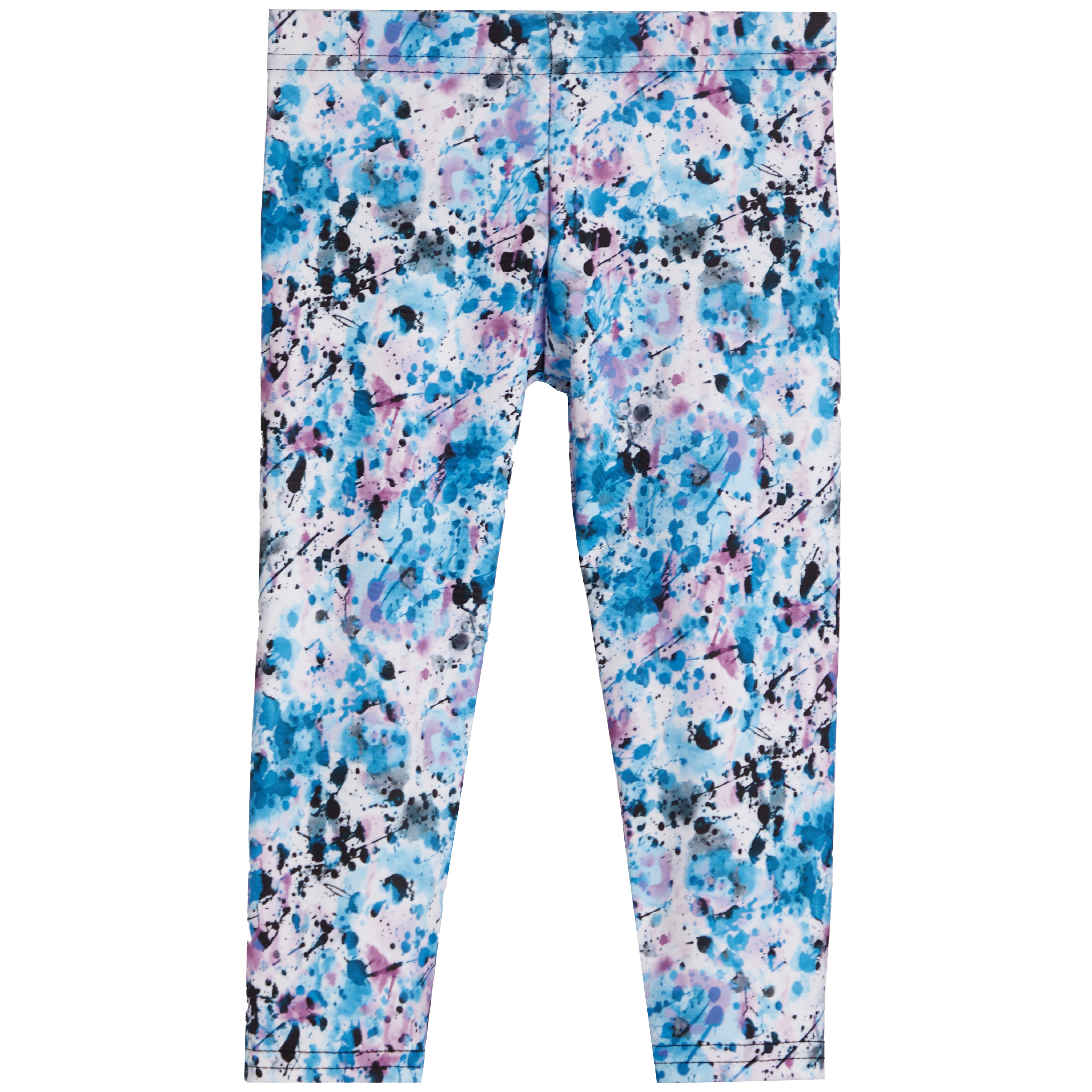 Black & Blue Splatter Legging - Denny's