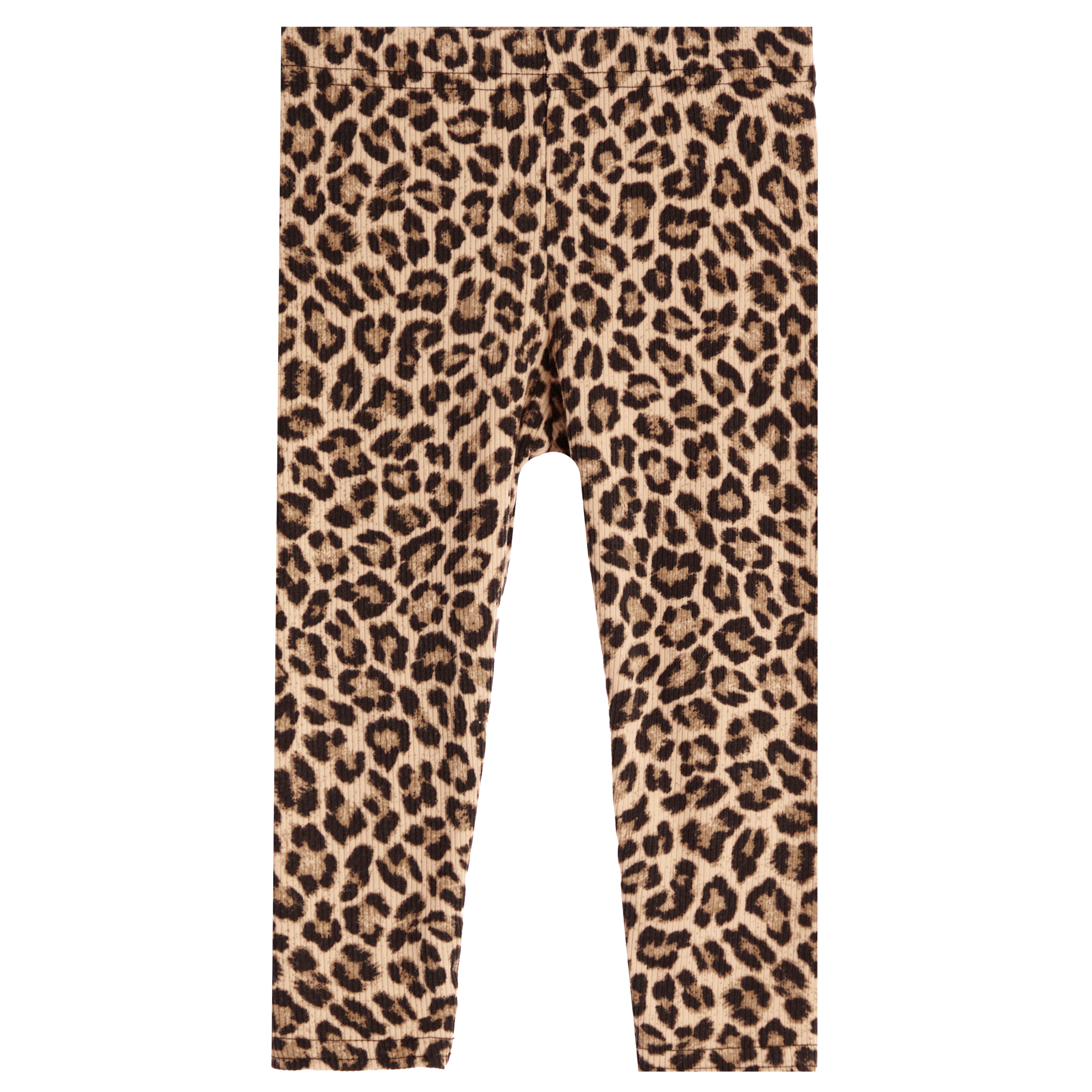 Rib Leopard Legging - Denny's