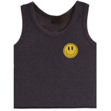 Rib Tank With Yellow Smiley