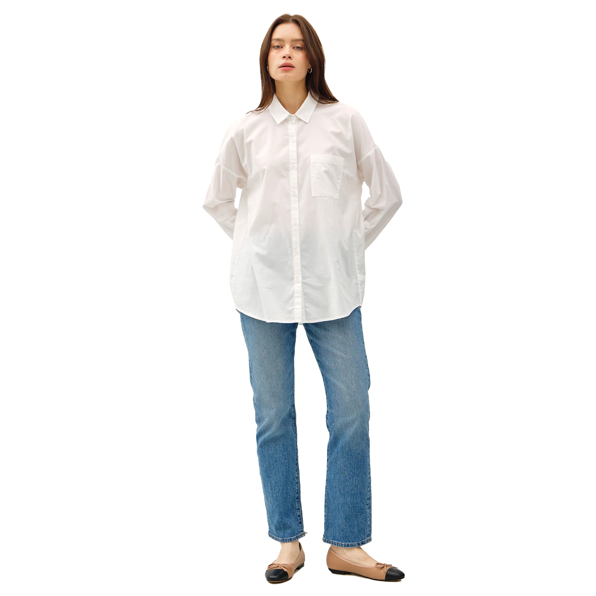 Long Sleeve Button Down - Denny's