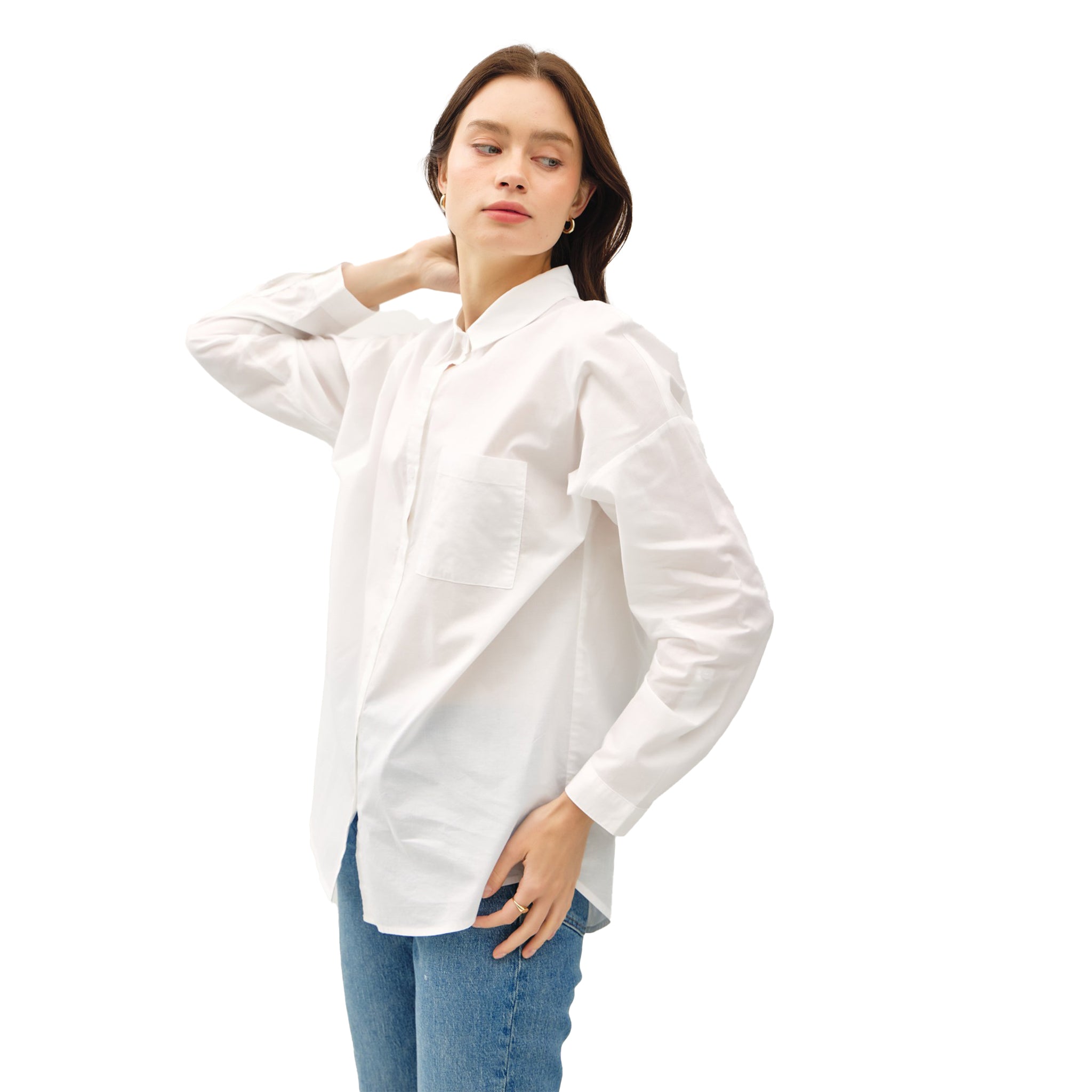 Long Sleeve Button Down - Denny's