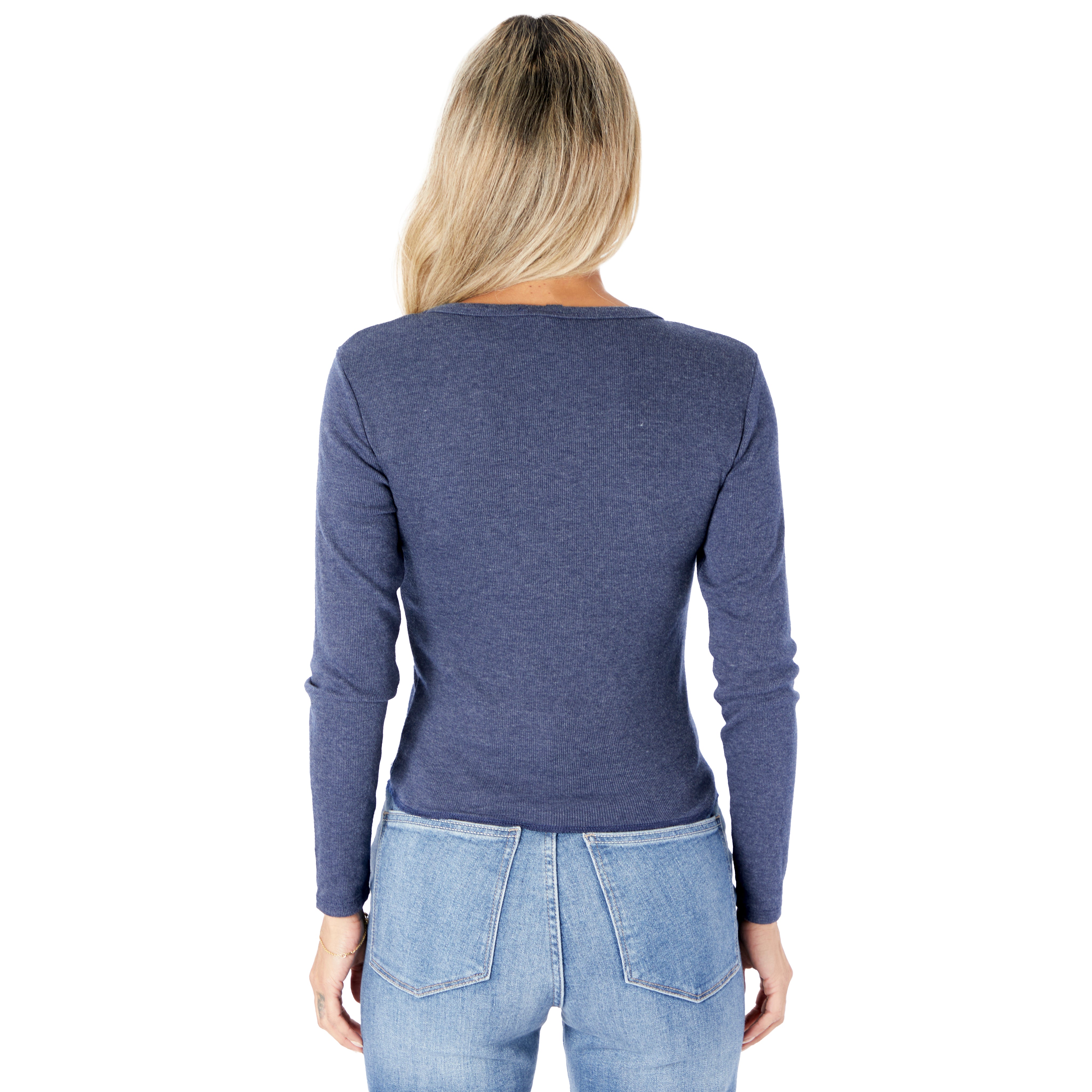 Ribbed Long Sleeve Shirt - Denny's