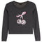 Disco Cherry Long Sleeve Rib Shirt - Denny's