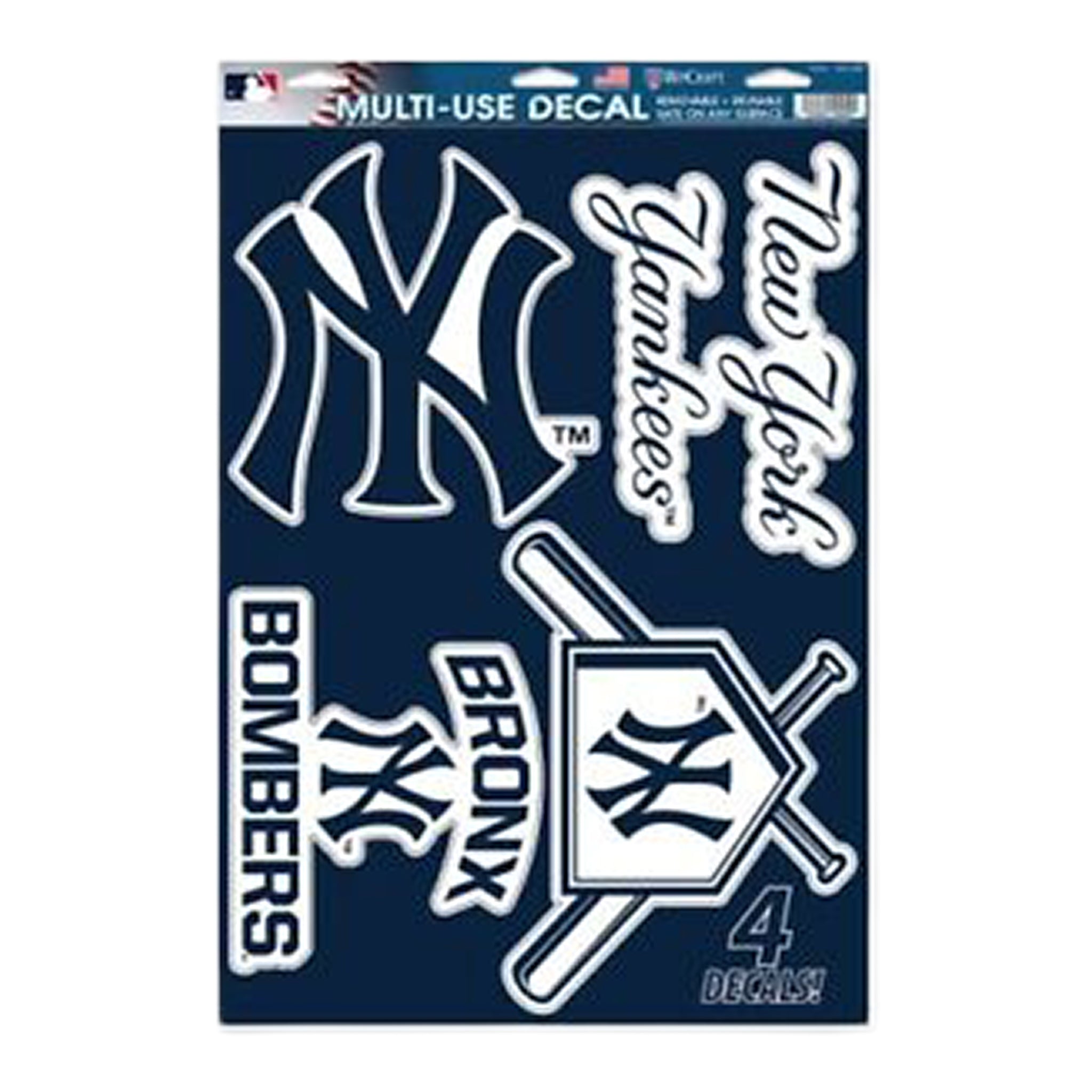 NY YANKEES Decal 11x17 - Denny's