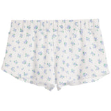 Blue Cable Floral Short