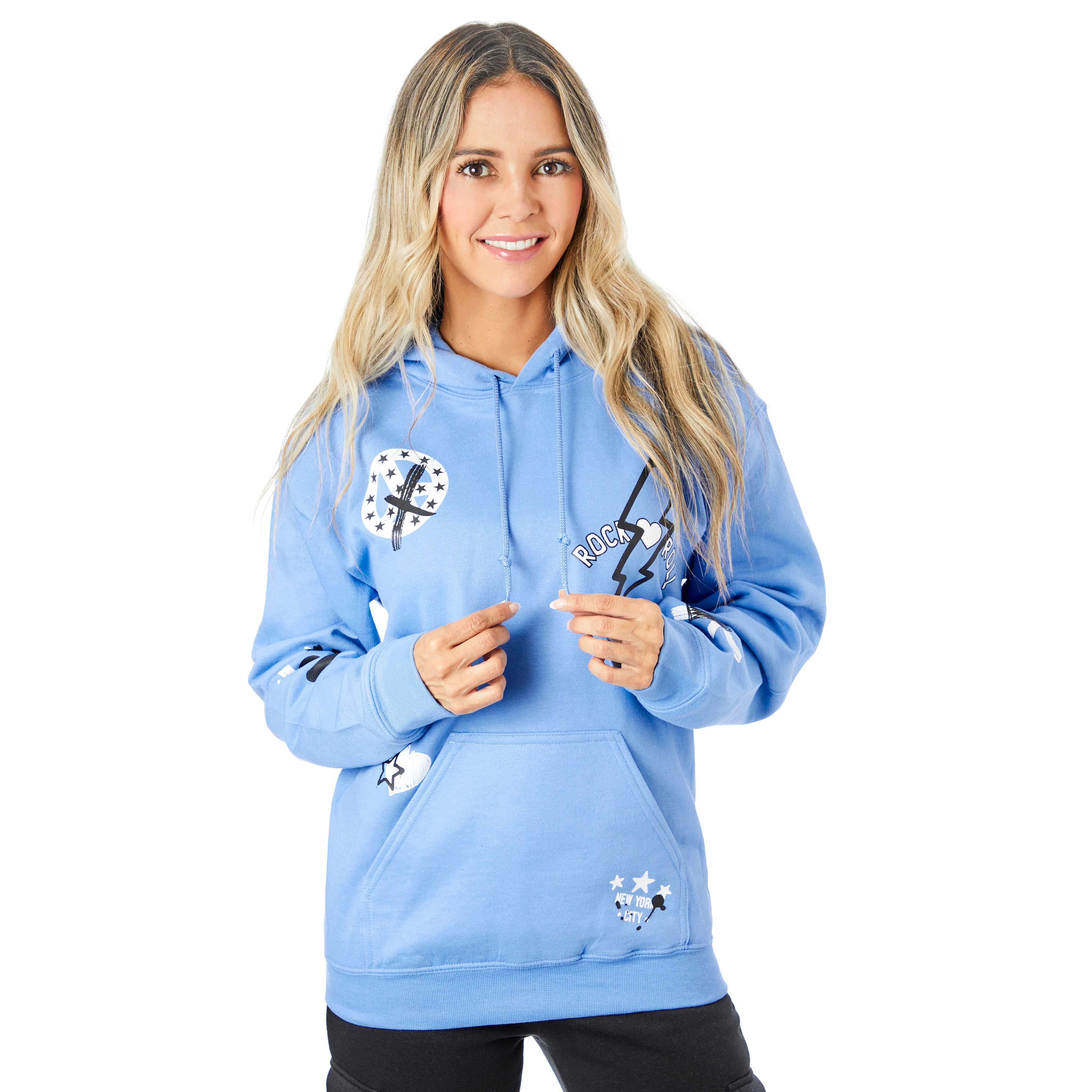 Multi Icon Hoodie - Denny's