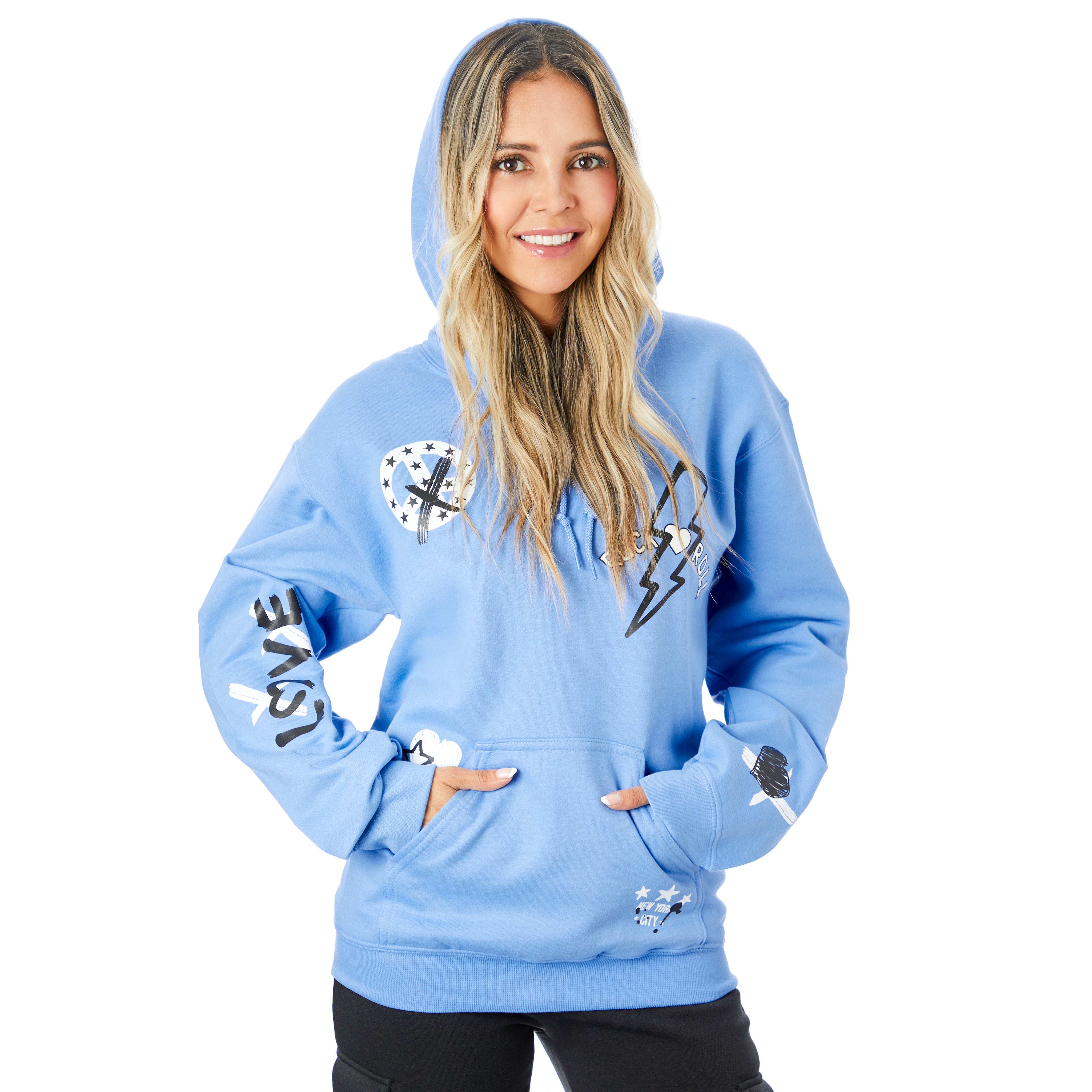 Multi Icon Hoodie - Denny's