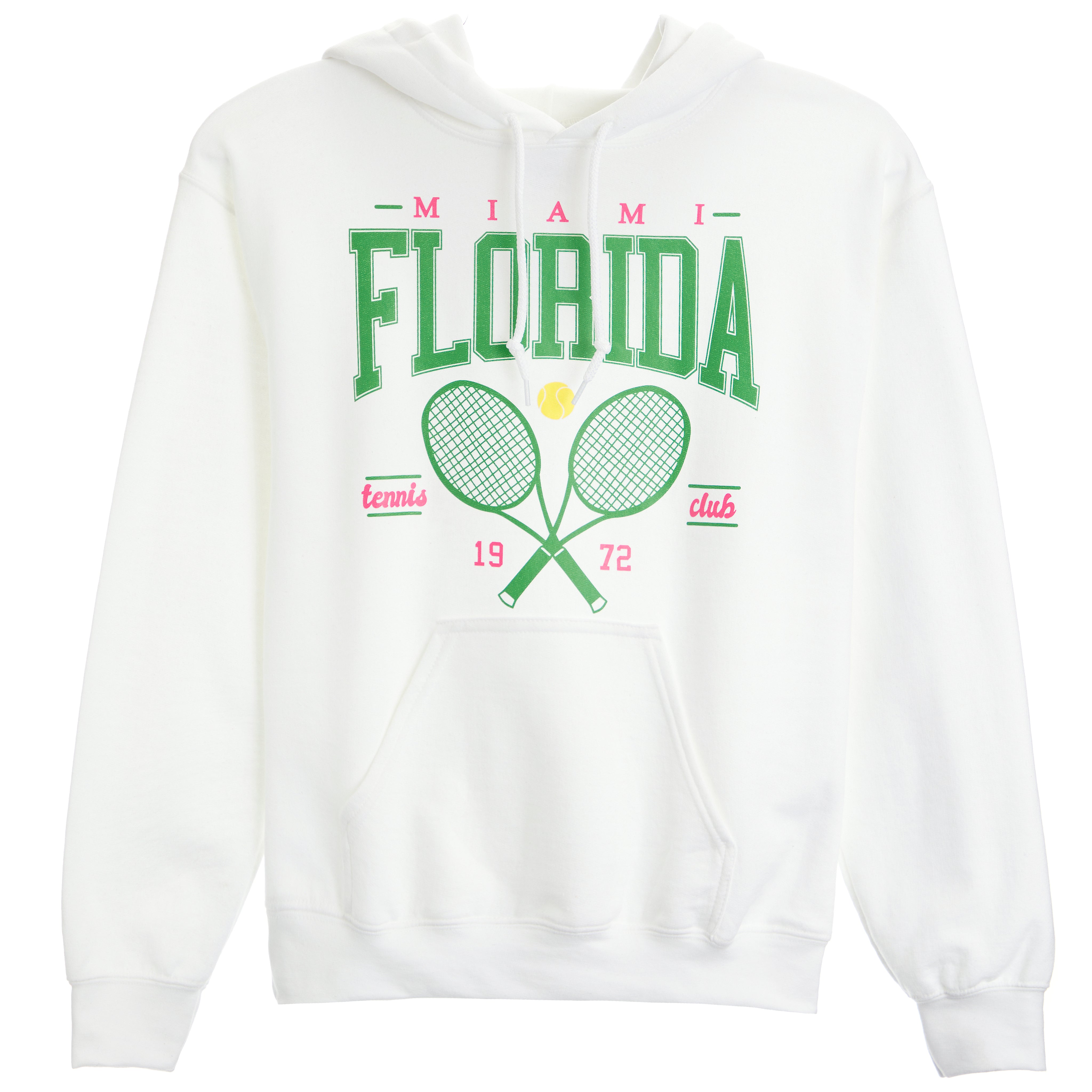 Miami Florida Tennis Hoodie - Denny's