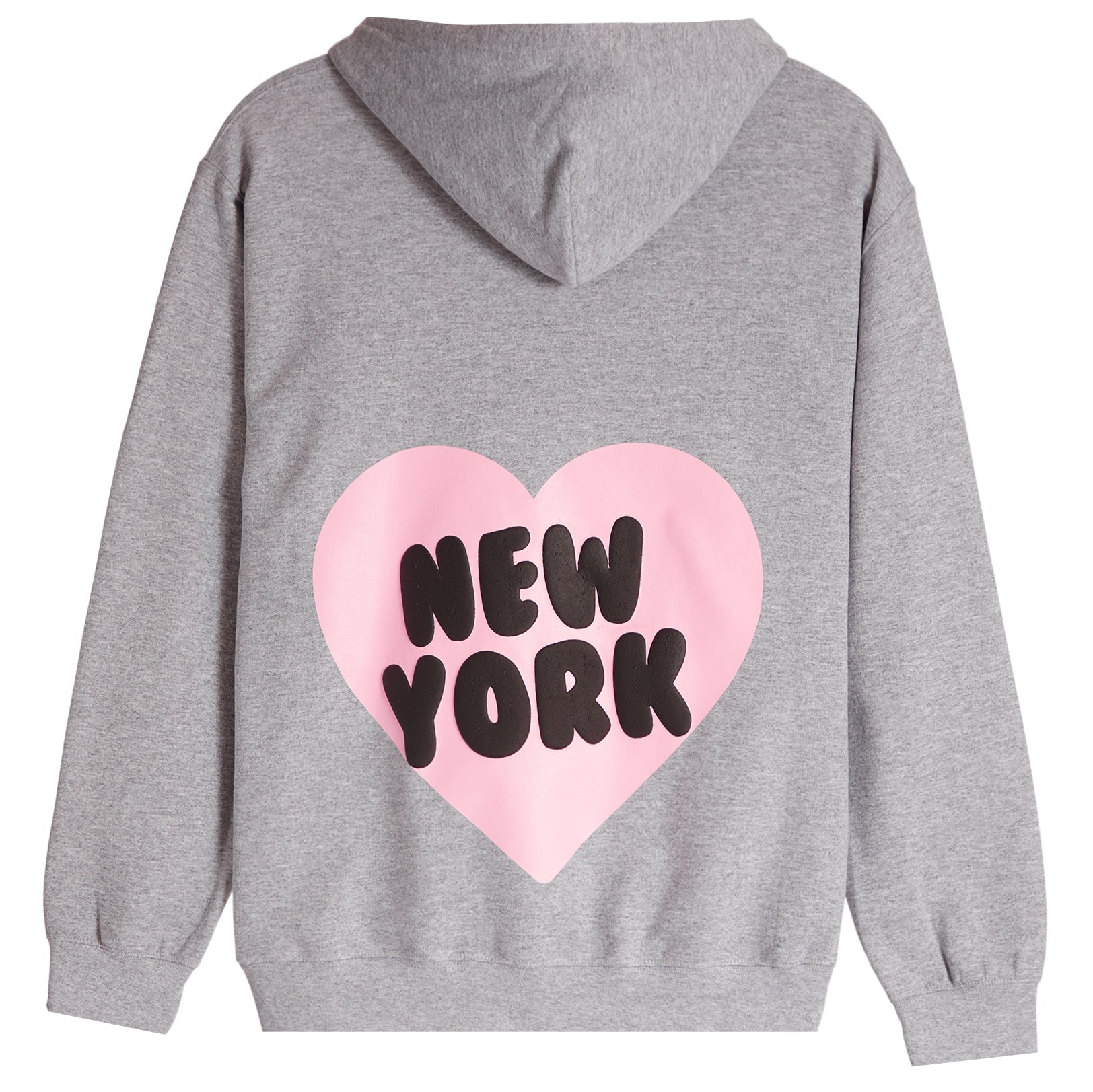 New York Heart Puff Hoodie - Denny's