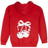 Cherry Bow Puff Hoodie