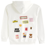 Allover New York Icons Hoodie - Denny's