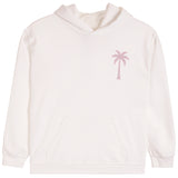 Palm Tree and Hibiscus Hoodie