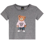 Short Sleeve Tee With Bear - Denny's