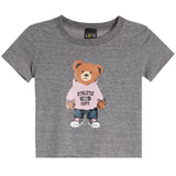 Short Sleeve Tee With Bear - Denny's