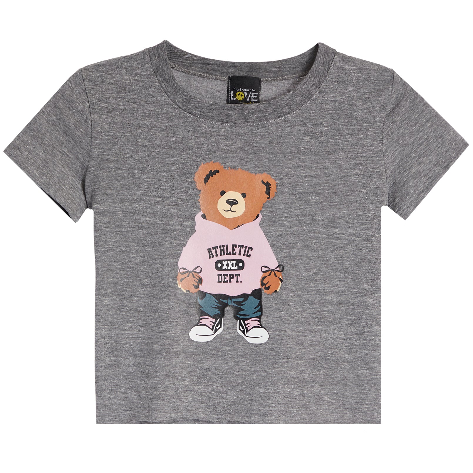 Short Sleeve Tee With Bear - Denny's