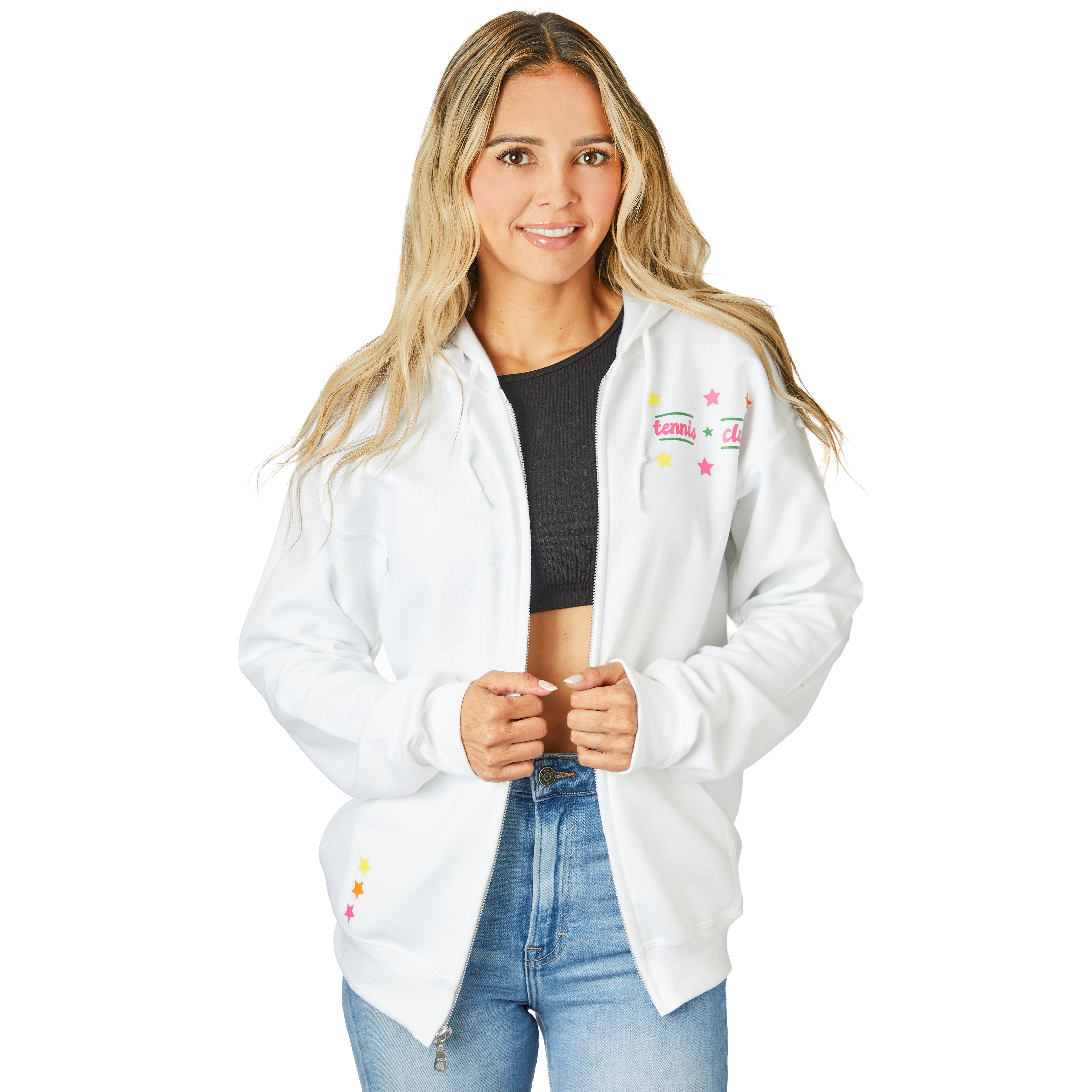 Miami Tennis Stars Zip Hoodie - Denny's