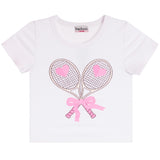 Tennis Short Sleeve Rib Tee