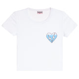 Bolt Heart Short Sleeve Rib Tee