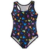 1pc Multi Hearts and Stars Swimsuit
