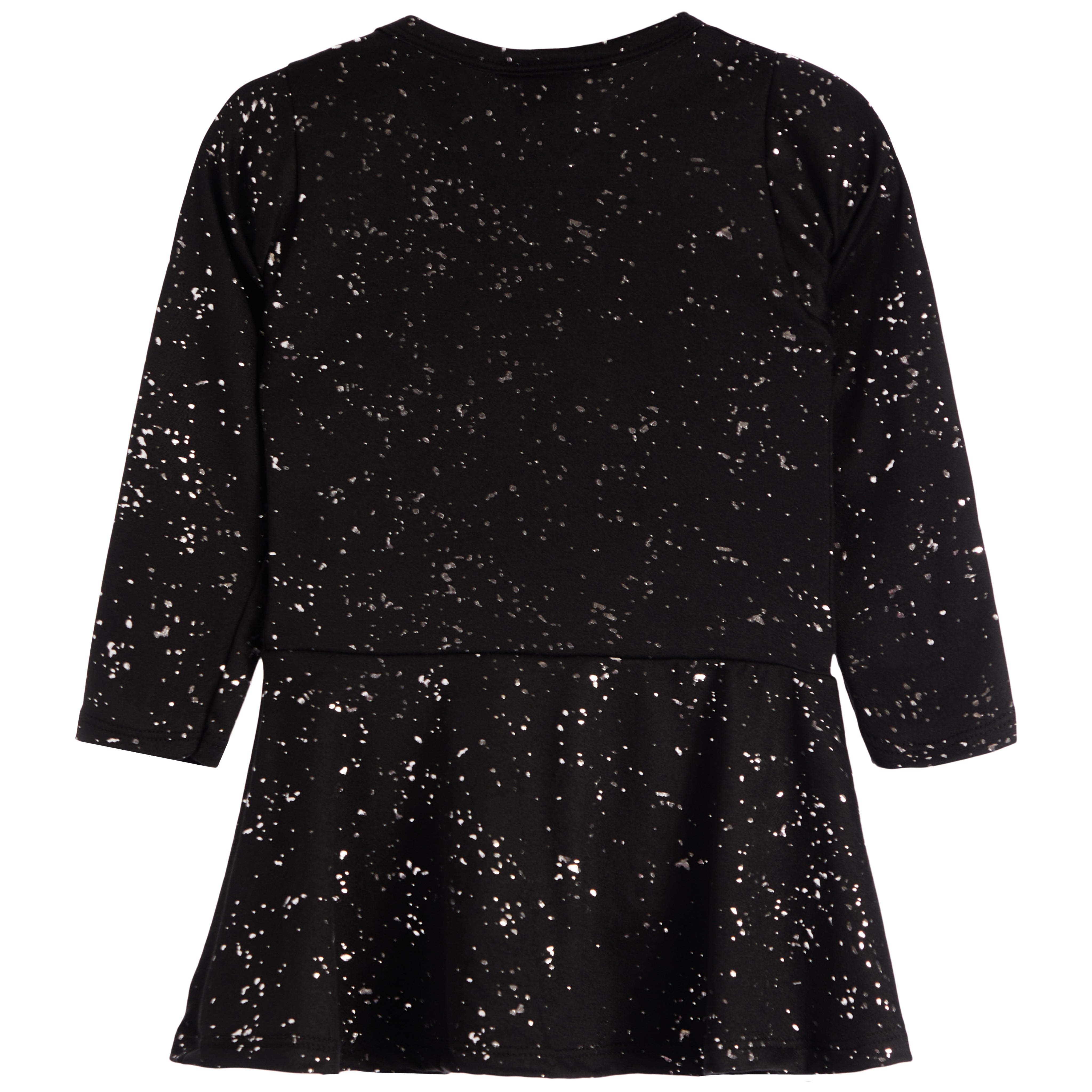 Silver Speckle Long Sleeve Dress - Denny's
