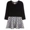 Long Sleeve Smiley Bottom Dress - Denny's
