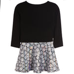 Long Sleeve Smiley Bottom Dress - Denny's
