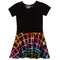 Multi Check Bottom Dress - Denny's