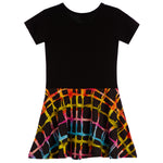 Multi Check Bottom Dress - Denny's