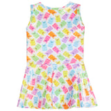 Jelly Bear Lame Tank Dress