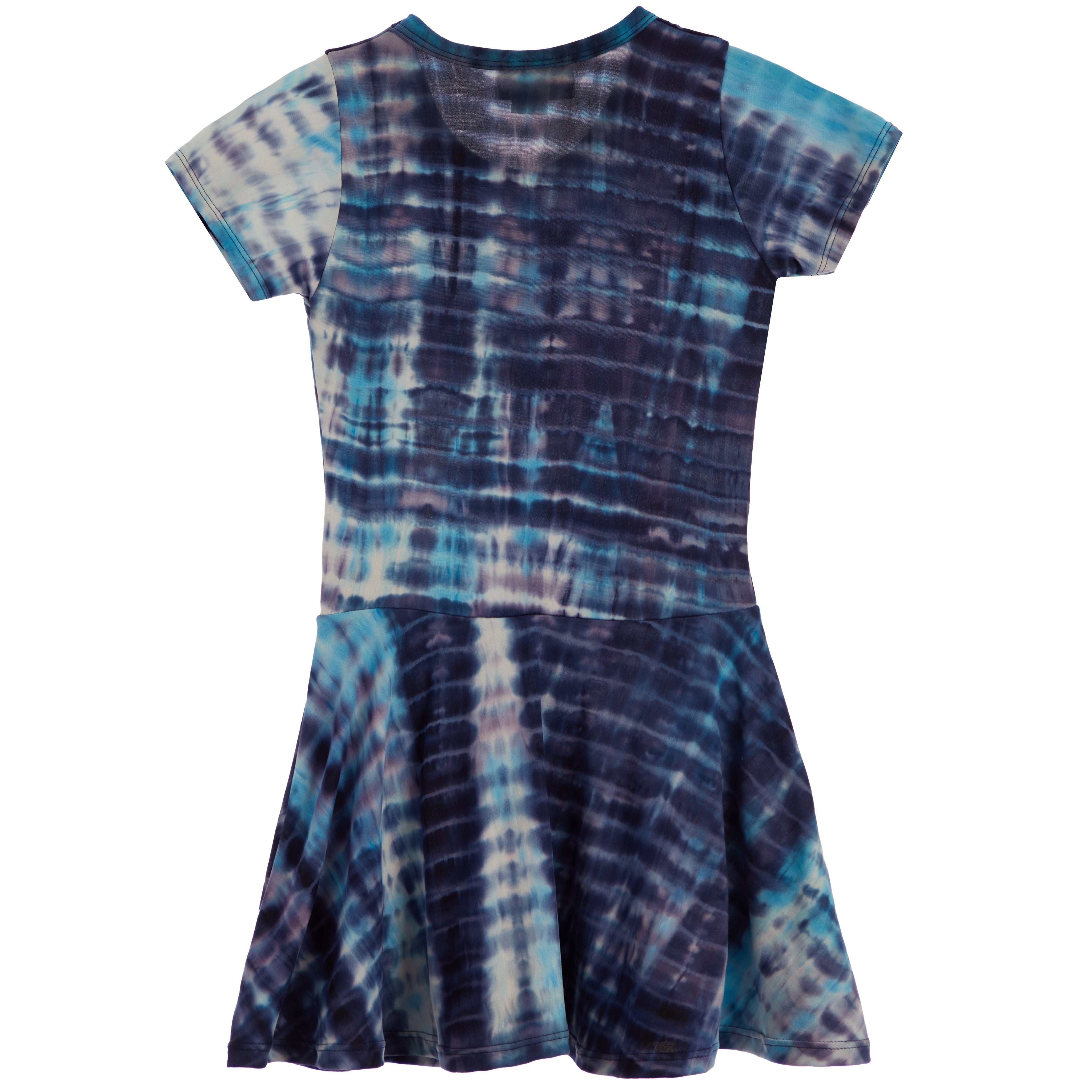 Tie Dye Short Sleeve Dress - Denny's