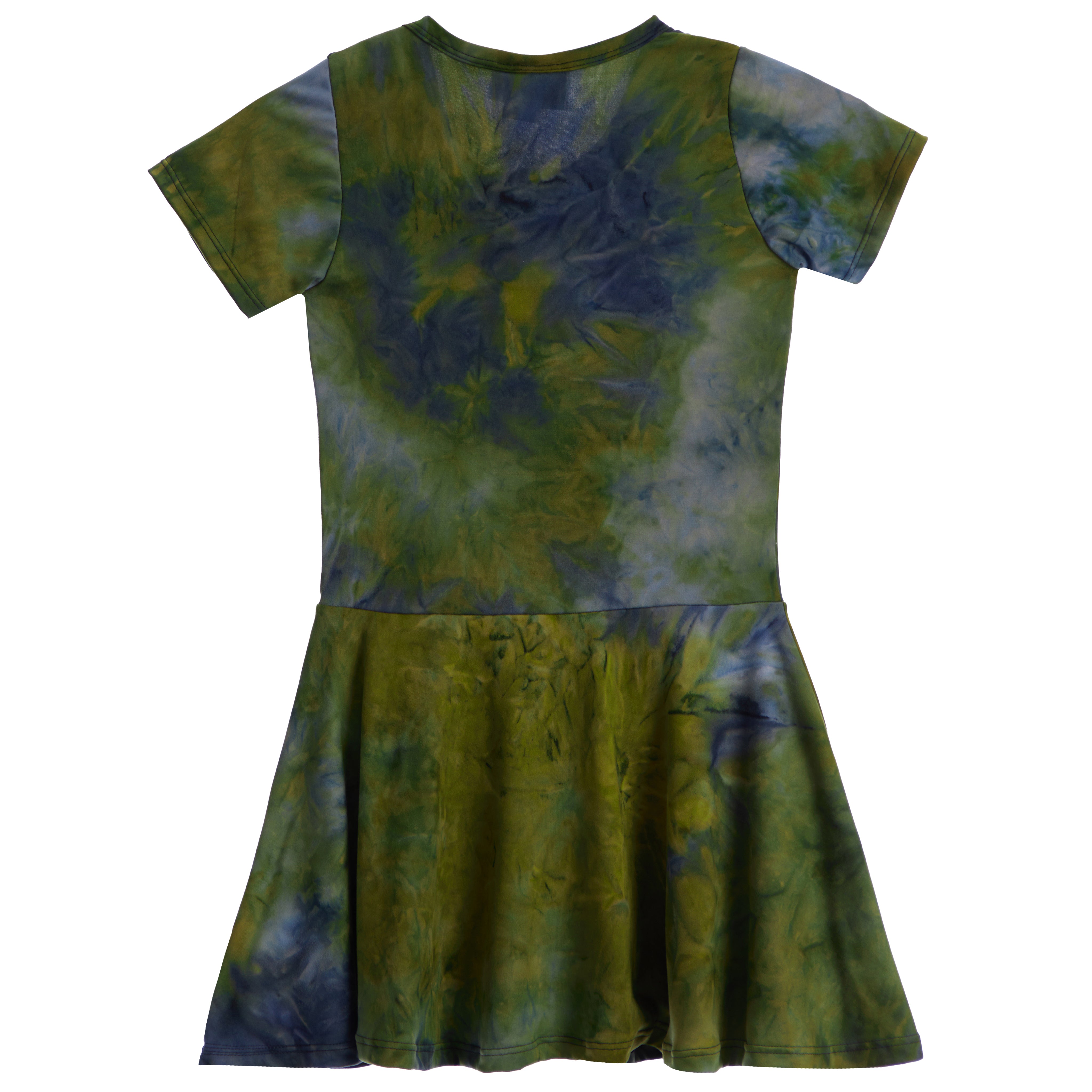 Tie Dye Short Sleeve Dress - Denny's