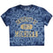 Tie Dye Michigan Crop Tee - Denny's